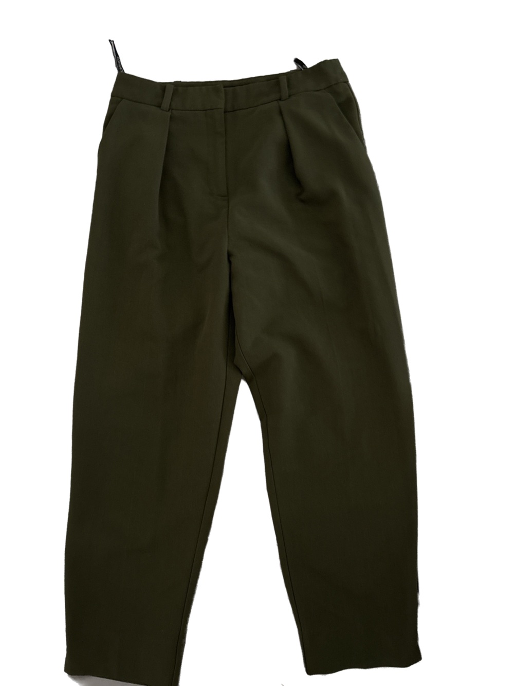 Topshop women's Dark Olive Slim dress Pants